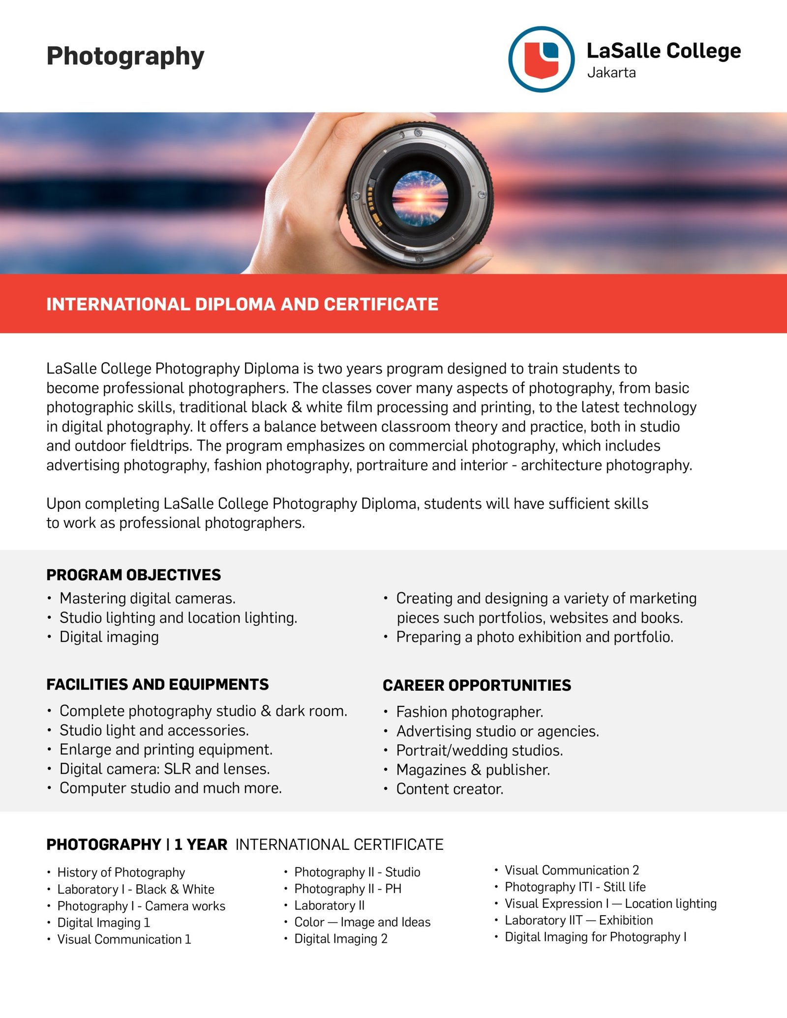 LaSalle College Photography