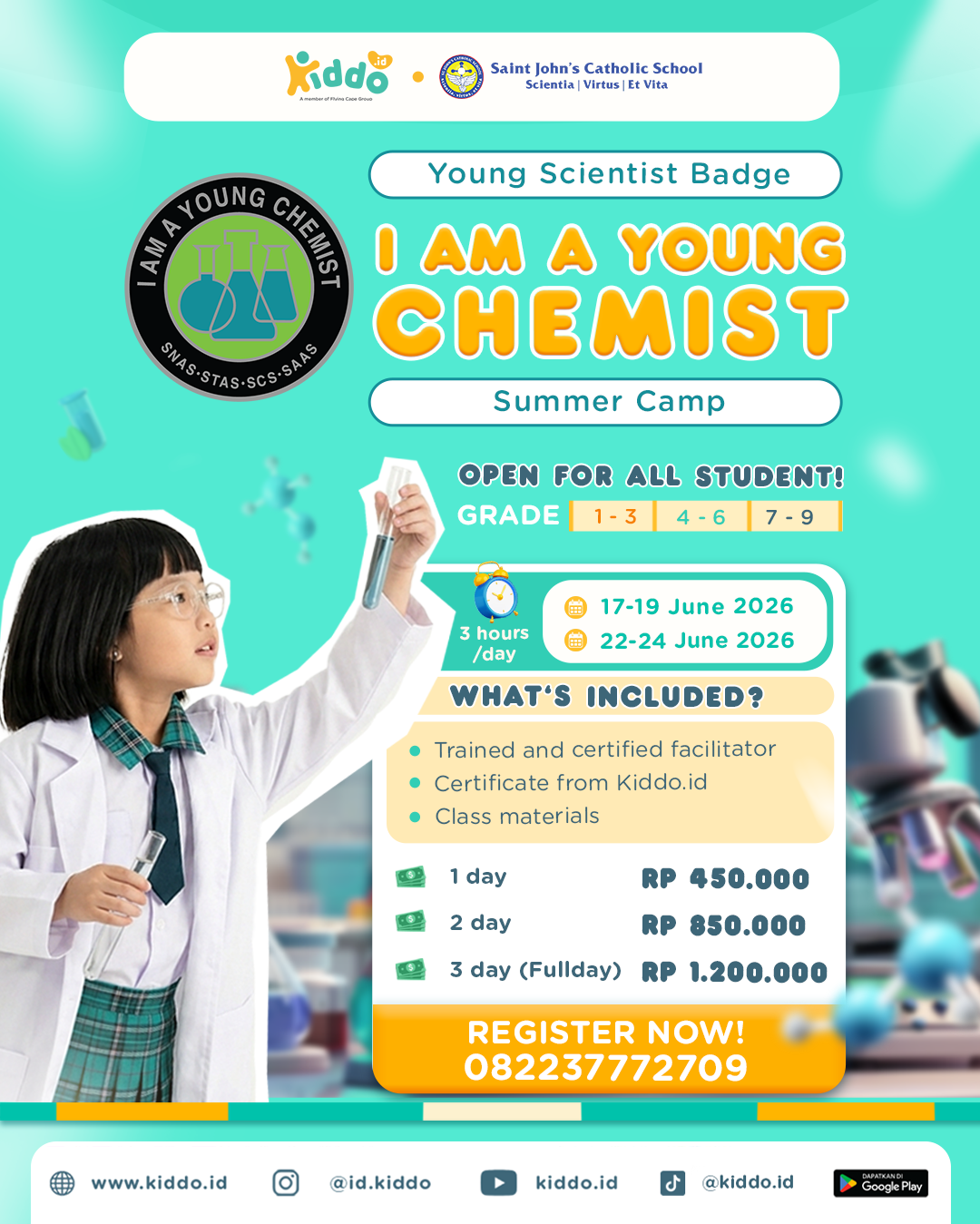 SUMMER CAMP SAINT JHON 2026 CHEMIST SUMMER CAMP SAINT JHON 2026 CHEMIST