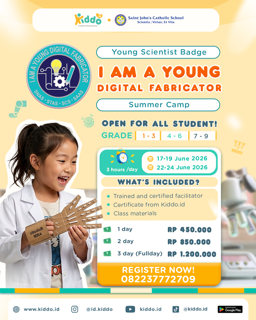SUMMER CAMP SAINT JHON 2026 DIGITAL FABRICATOR SUMMER CAMP SAINT JHON 2026 DIGITAL FABRICATOR