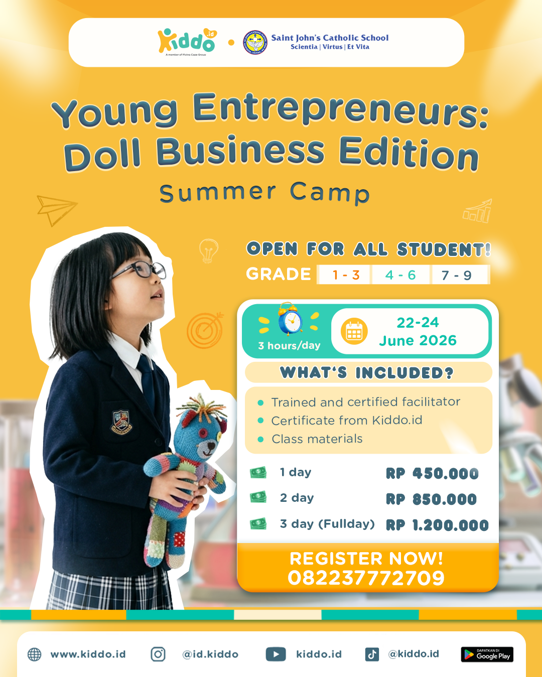 SUMMER CAMP SAINT JHON 2026 - Entrepreneurship SUMMER CAMP SAINT JHON 2026 - Entrepreneurship